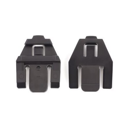 Msa Safety V-Gard Accessory Slot Adapters Replacement, 2 Pairs, Black 10117496